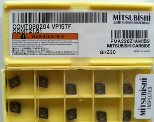 日本三菱刀片CCMT060204 VP15TF/UC5115/UE6020/US735/NX2525