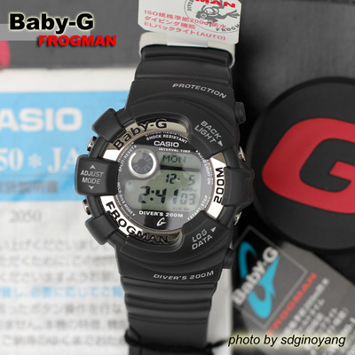 CASIO卡西欧Baby-G FROGMAN BGW-100-1(女蛙人)ISO200 全新(结束)