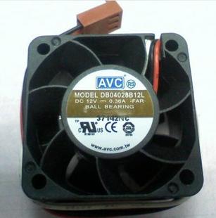 4cm 原装 服务器机箱风扇 DC12V DB4028b12L 0.36a 4028 AVC