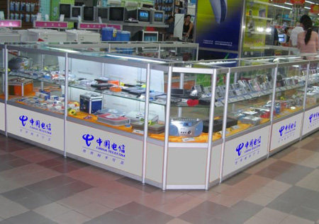 数码电脑配件柜台.珠宝首饰饰品展示柜/精品玻璃陈列柜/玉器柜台