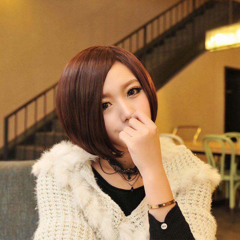 Perruque cheveux raides Court - Ref 2607617 Image 1