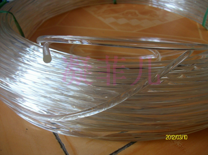 tpu聚氨酯跳绳6mm实心管