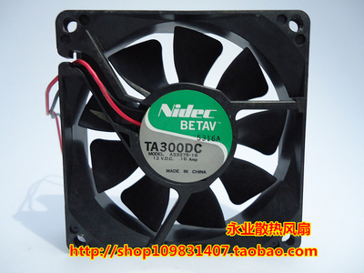 原装NIDEC 尼迪克 TA300DC A33375-16 12V 0.16A 8020 超静音风扇