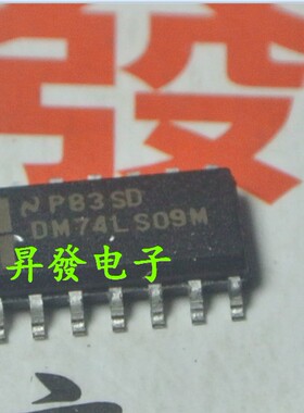 〖昇發电子〗逻辑芯片74LS09 DM74LS09MX DM74LS09 74LS09MX 贴片
