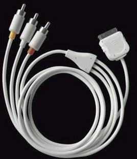 成越苹果iphone4 3GS 4 iPad视频线iPhone4投影机线苹果视频线