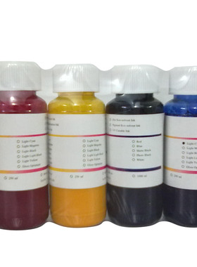韩国原浆进口热升华墨水6色烫画烤杯数码印花 热转印墨水鲜艳流畅