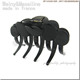 法国韦妮weiny流行发饰 产品保障 4色选 大发抓 抓夹D1384