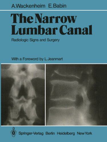 【预订】The Narrow Lumbar Canal: Radiologic ...