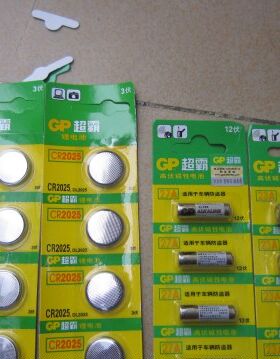 汽车遥控器3V纽扣电池CR1616/CR1620/CR1632/CR1625/23A/27A/一粒