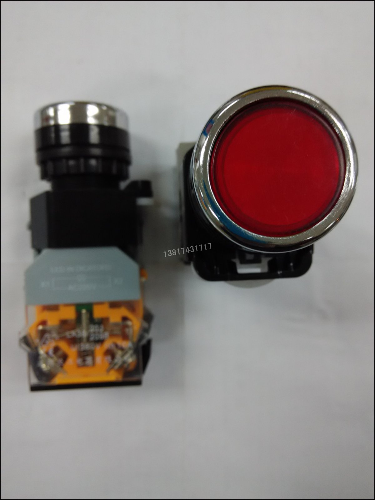 红色LA38-11DZS(AC220VDC24V)