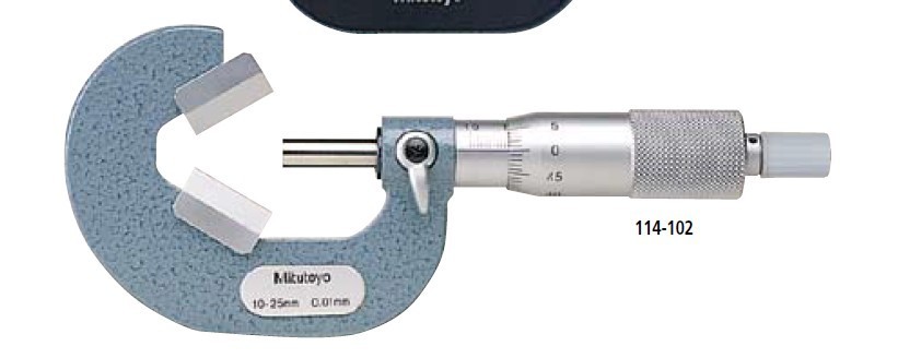 。日本三丰MITUTOYO三勾型外径千分尺114-104(40-55*0.01)