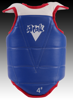 ATAK成人儿童跆拳道护具 护胸 加厚款，双面穿