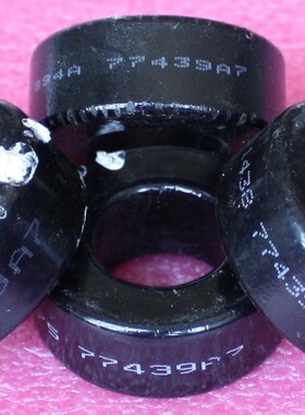 47x23.8x18.2mm黑色 铁硅铝 磁环77439A7 进口拆机品 7成新