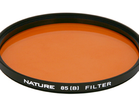 大自然雷登镜 雷登85B镜 电影胶片色温转换雷登滤镜72mm口径滤镜