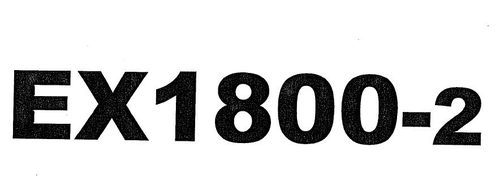 EX1800-2装修手册含配件目录