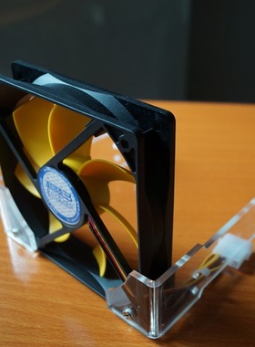 光驱位风扇安装支架 垂直风道机箱散热 可搭配12cm风扇的散热架