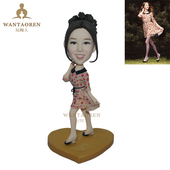 玩陶人泥塑泥人真人定制 粘土捏人像diy玩偶软陶人偶公仔创意礼物