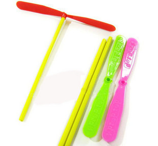 2个 1元 玩具 怀旧玩具 飞天仙子 传统玩具 竹蜻蜓 儿时经典