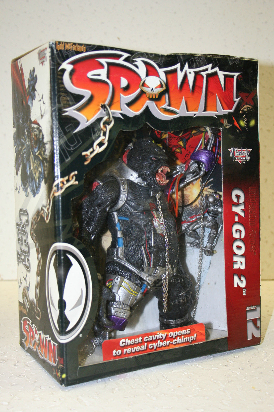 【孩仕宝】玩具模型 麦克法兰 再生侠 Spawn 12代 金刚 猩猩 人偶