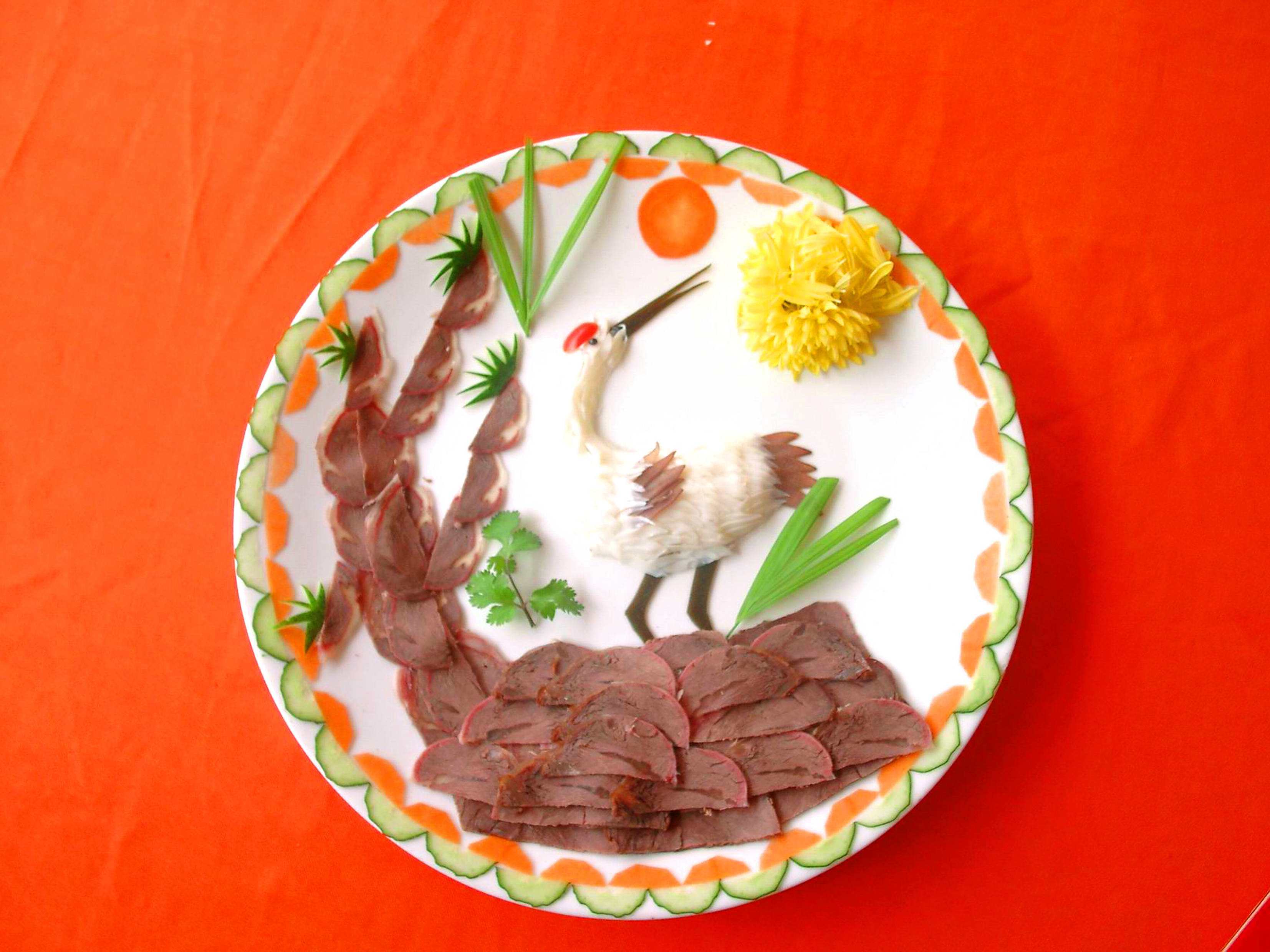 海报印制487设计展板素材240饮食文化美食之雕刻定制