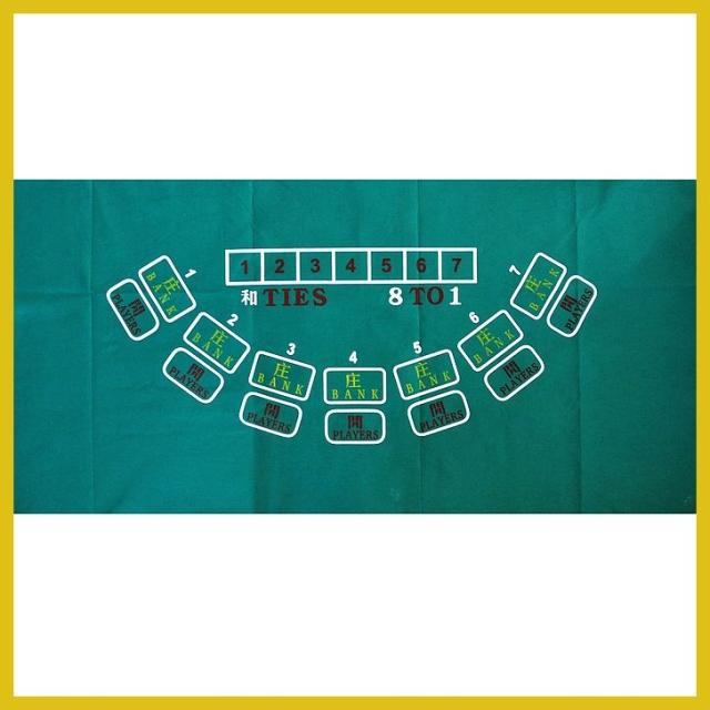 7 people Baccarat Chips Wallpaper Game Wallpapers Green Non-woven 90*180CMin the Sports/Yoga/Fitness/Fans supplies , Mahjong/Chess/Puzzle , Mahjong , Mahjong mat  category - from Buy2taobao.com to provide professional Taobao agent buy service