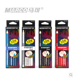 MARCO马可4700 特种铅笔 适用玻璃金属 12CB多用途纸卷笔