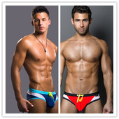 男士 新潮三角泳裤 泳裤 男式