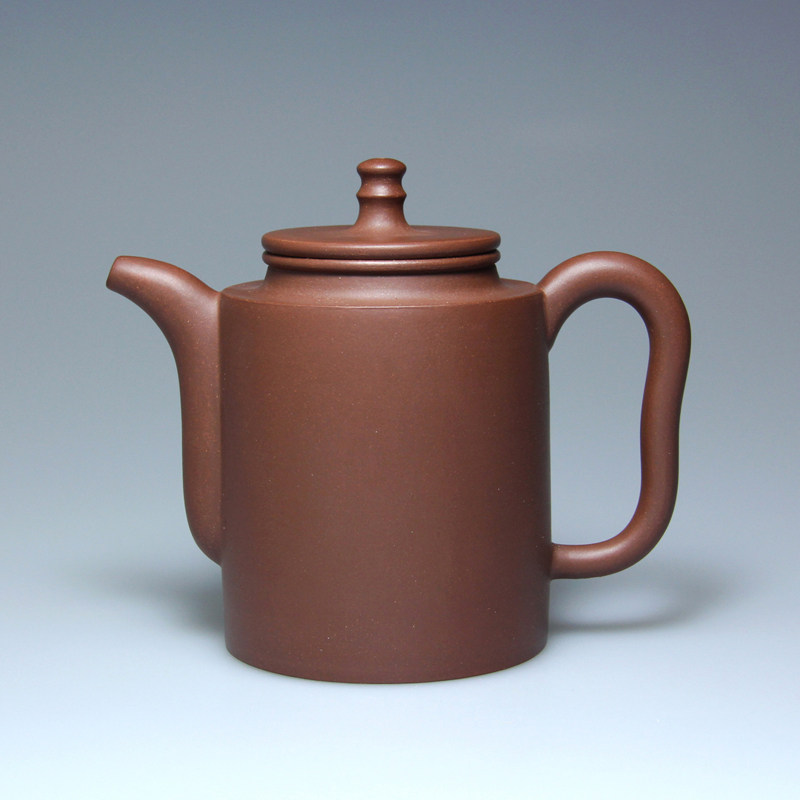 宜兴紫砂壶纯全手工壶实力派名家茶壶收藏董盛乐原矿底槽青汲直壶