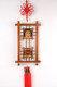 P01596 韩国原装 俩人假面 进口假面木窗框挂件 韩国料理店墙挂