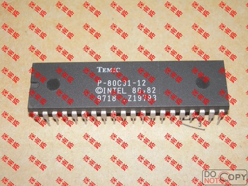 单片机80C3112TEMICDIP进口全新