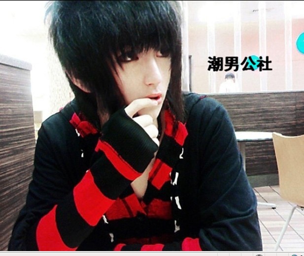 ▓潮男公社▓非主流杀马特男假发男士假发男短发韩版FD（送发网）