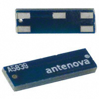 Antenova 芯片式 2.4GHz RFID RF天线 A5839