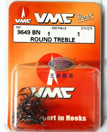 vmc法国淡海水通用三本钩