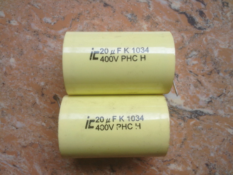 拆机进口 IC 薄膜电容 PHC系列 400V 20UF 无极电容 轴向发烧电容