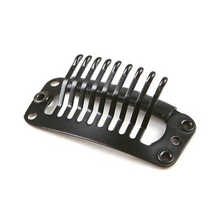 批发影楼新娘盘头造型假发舞台演出接发饰影视古装卡子黑色BB夹子