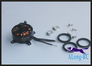 模型-航模遥控电动飞机室内机 F3P 配件 无刷马达电机 朗宇 X2206