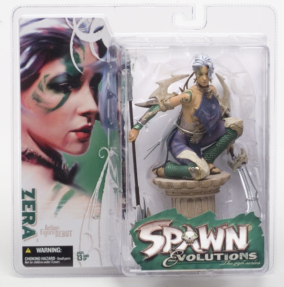 热血玩具模型手办 麦克法兰 再生侠 spawn 29代 泽拉 女武神