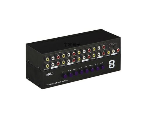 原装迈拓MT-831AV 8口音频切换器 AV音视频切换器 八进一出转换器