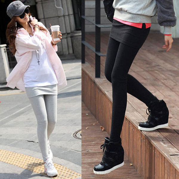 2018 Summer wear Thin section Korean Edition Women's wear False two Show thin Nine points Package hip Culotte modal Primer Culottein the Women's clothing/Boutique , Pants , Leggings  category - from Buy2taobao.com to provide professional Taobao agent buy service