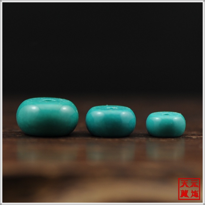 绿松石diy星月菩提算盘珠