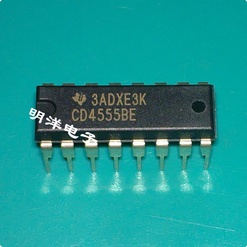CD4555BE 全新原装进口 DIP-16