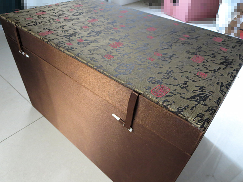 大号木质锦盒包装盒瓷器笔筒花瓶罐子摆件寿山石佛像大摆件礼品盒