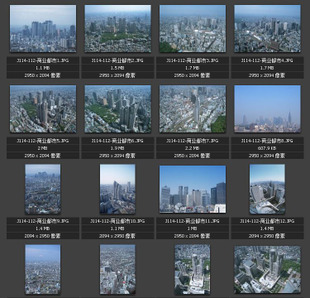 都市建筑 城市鸟瞰 航拍高楼大厦 摩天大楼 立交桥 跨海大桥