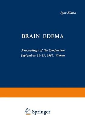 【预订】Brain Edema: Proceedings of the Symp...