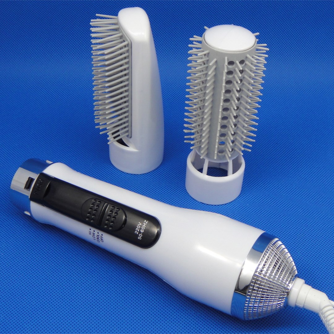 包邮多功能卷发棒 卷发器电吹风机梳 500w学生用美发工具8462