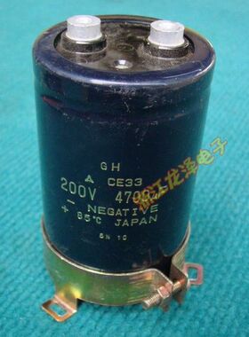 进口电容 NEGATIVE CE33 200V 4700UF 直径64高102mm