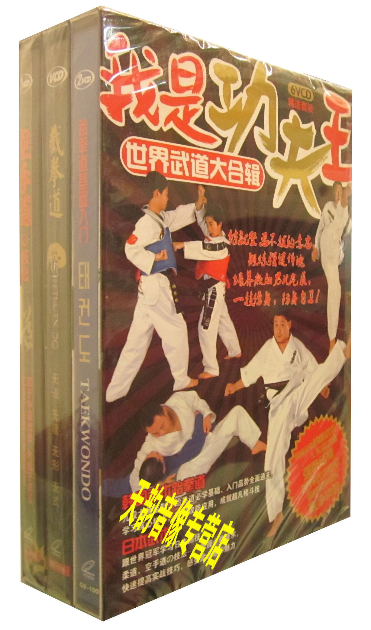 我是功夫王 世界武道大合辑[6vcd] 金基洞 杨龙 长谷川一幸