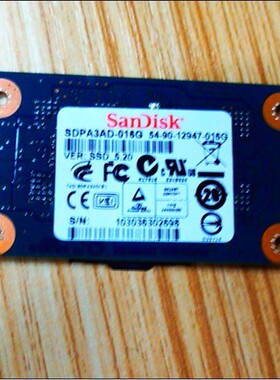 16G SSD固态硬盘 CE/ZIF接口 HP MINI1000 用