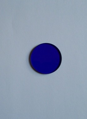 QB3 蓝色滤光片300-550nm通过  Φ50*2mm