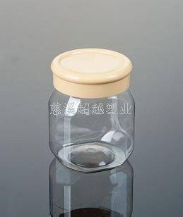 200ml扁形透明塑料瓶 辣椒酱瓶 果酱瓶(GJ007)